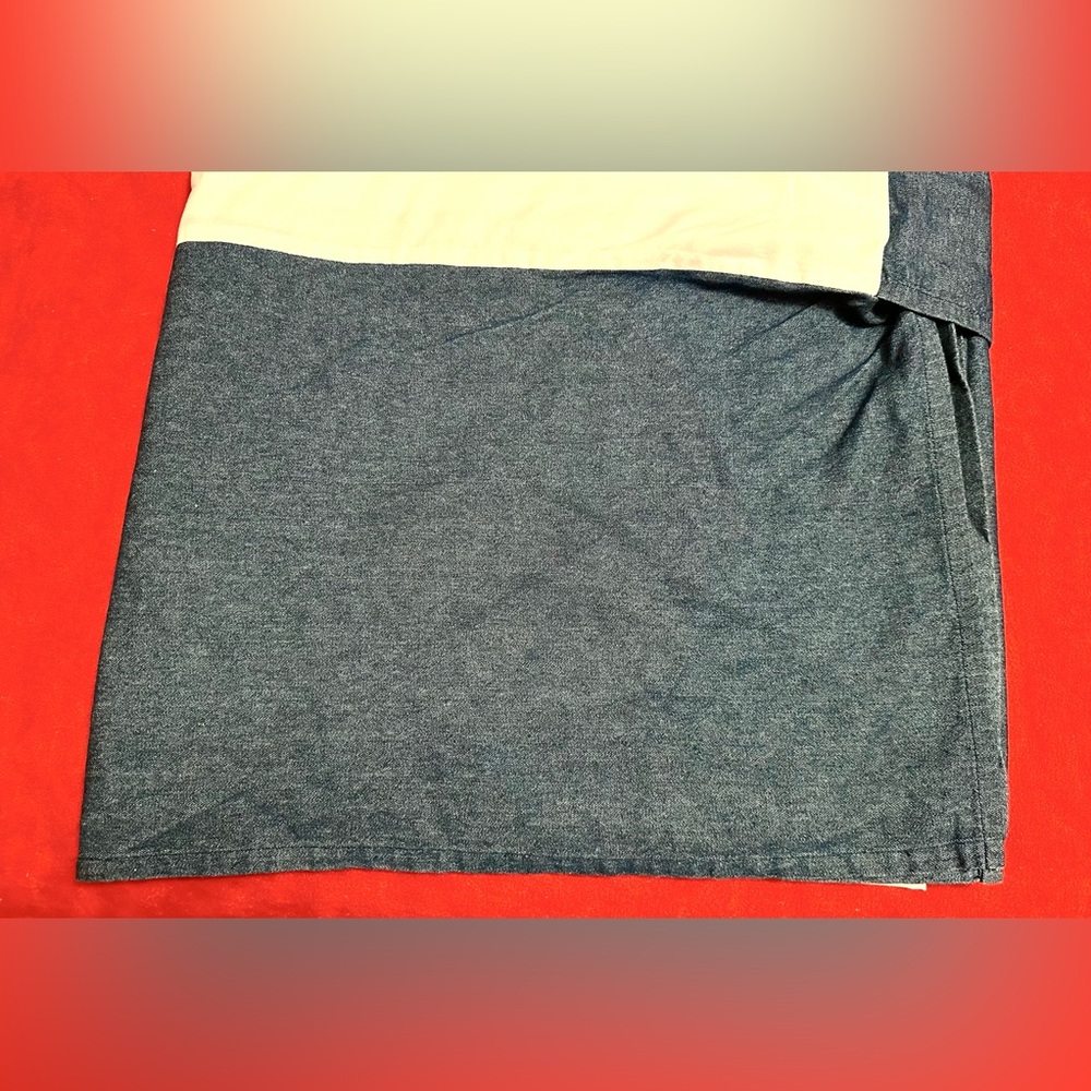 Denim Blue Jean Bed Skirt 84” by 72” California Cal King Bedding Bed Home